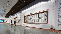 文化墙标识展厅展览