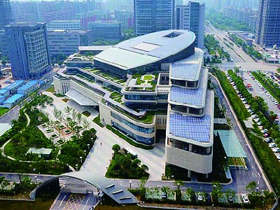 南京河西新城科技园标识系统项目