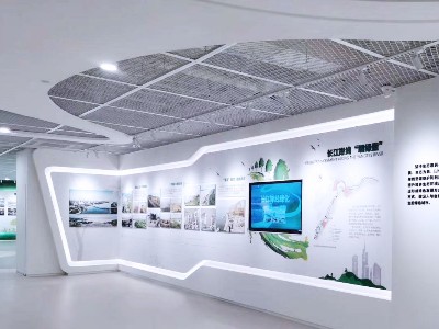 南京展厅展览形象墙标识系统